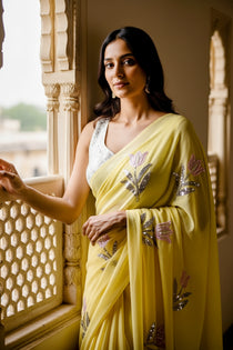 Motif Sarees