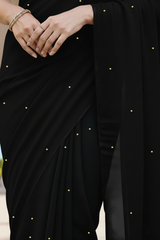 Shades of Black Sequins Spread