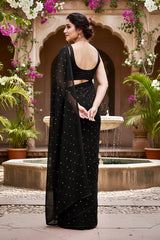 Shades of Black Sequins Spread