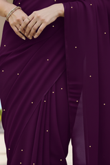 Shades of Purple Sequins Spread