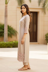 Blushing Cosmos Kurta