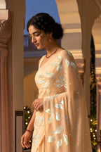 Kumudini Vine Border Saree